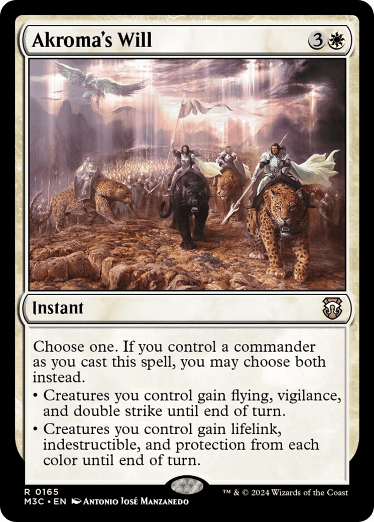 Akroma's Will [Modern Horizons 3 Commander] MTG Single Magic: The Gathering  | Multizone: Comics And Games