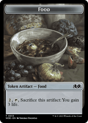 Nightmare // Food (0013) Double-Sided Token [Wilds of Eldraine Tokens] MTG Single Magic: The Gathering  | Multizone: Comics And Games