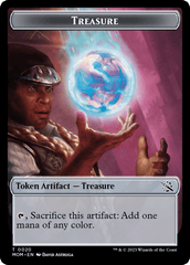 Treasure // Gremlin Double-Sided Token [March of the Machine Commander Tokens] MTG Single Magic: The Gathering  | Multizone: Comics And Games