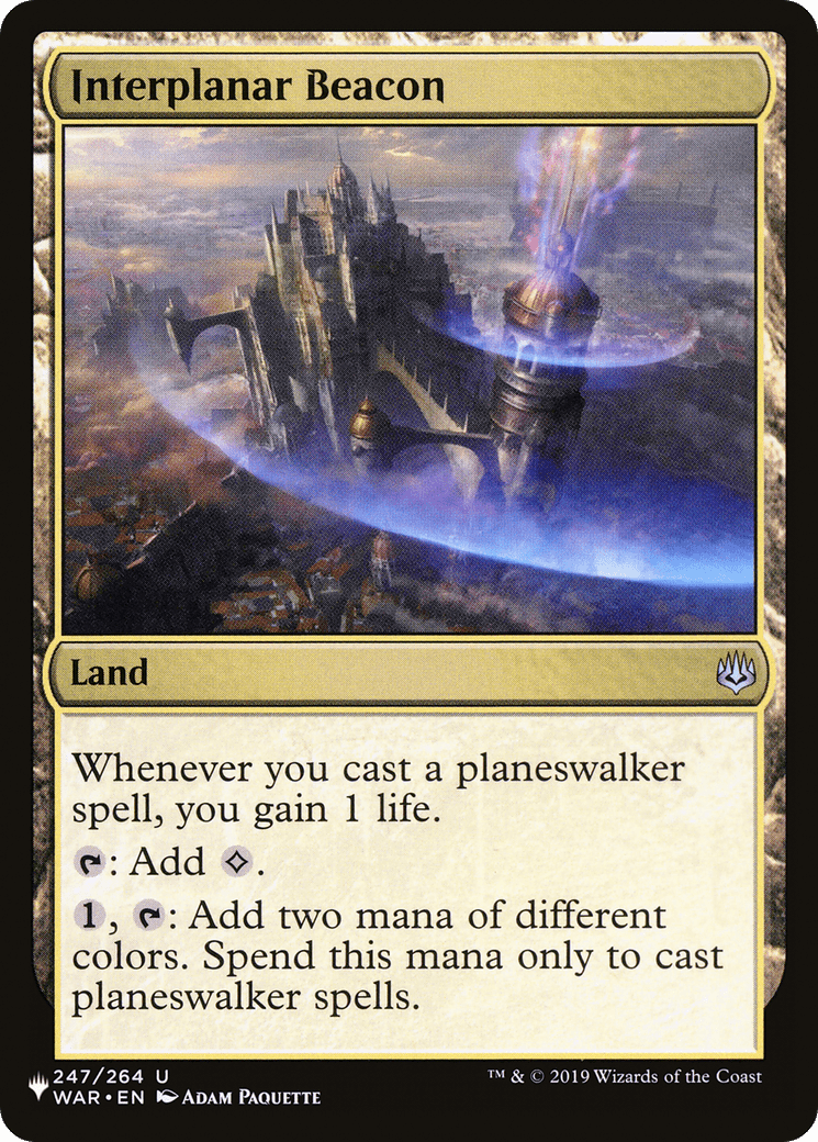 Interplanar Beacon [The List] MTG Single Magic: The Gathering  | Multizone: Comics And Games