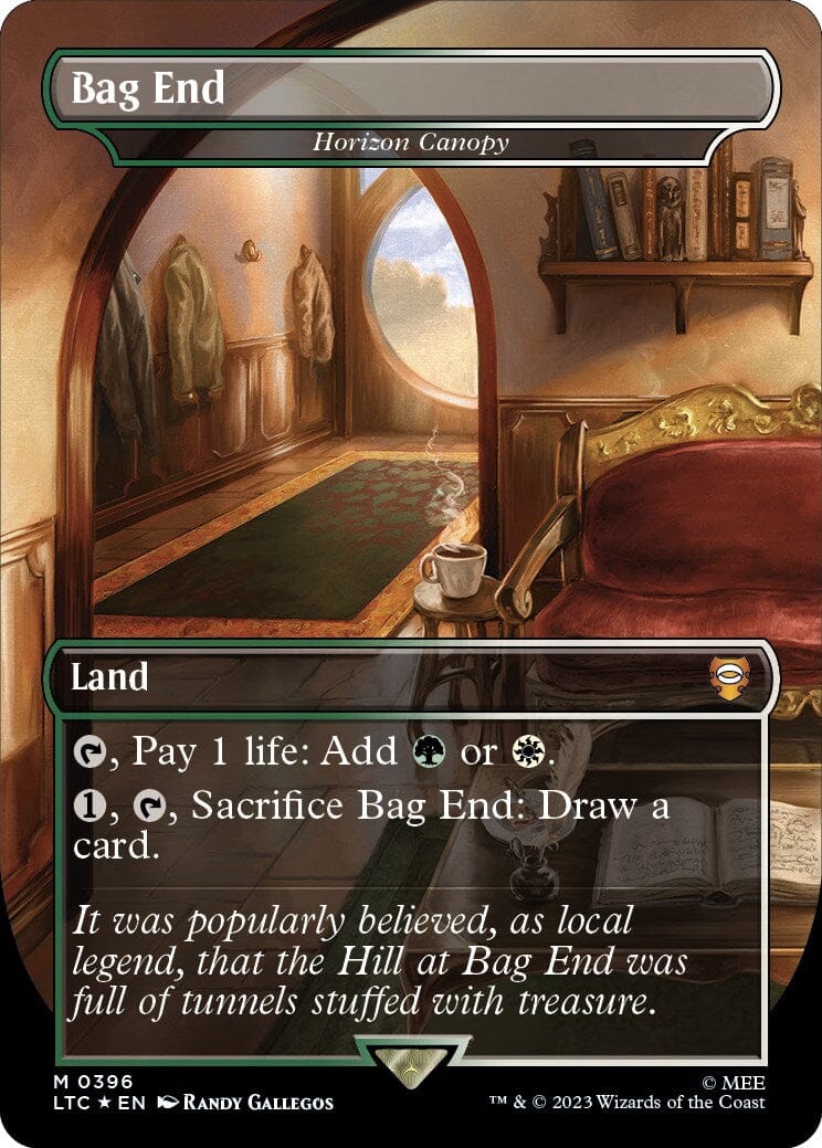 Bag End - Horizon Canopy (Surge Foil Realms and Relics) [The Lord of the Rings: Tales of Middle-Earth Commander] MTG Single Magic: The Gathering  | Multizone: Comics And Games