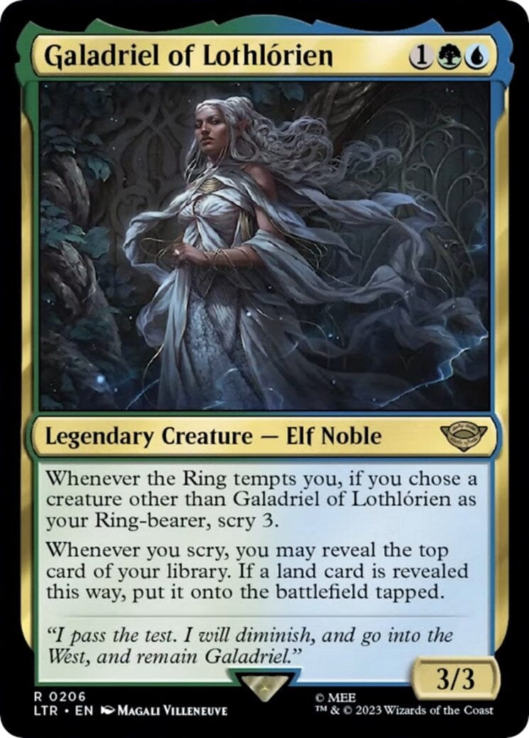 Galadriel of Lothlorien [The Lord of the Rings: Tales of Middle-Earth] MTG Single Magic: The Gathering  | Multizone: Comics And Games