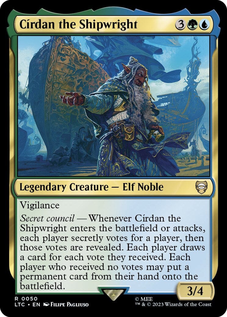 Cirdan the Shipwright [The Lord of the Rings: Tales of Middle-Earth Commander] MTG Single Magic: The Gathering  | Multizone: Comics And Games