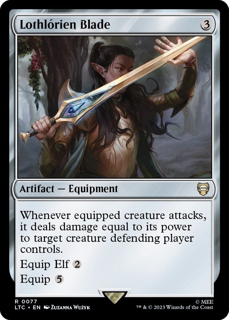 Lothlorien Blade [The Lord of the Rings: Tales of Middle-Earth Commander] MTG Single Magic: The Gathering  | Multizone: Comics And Games