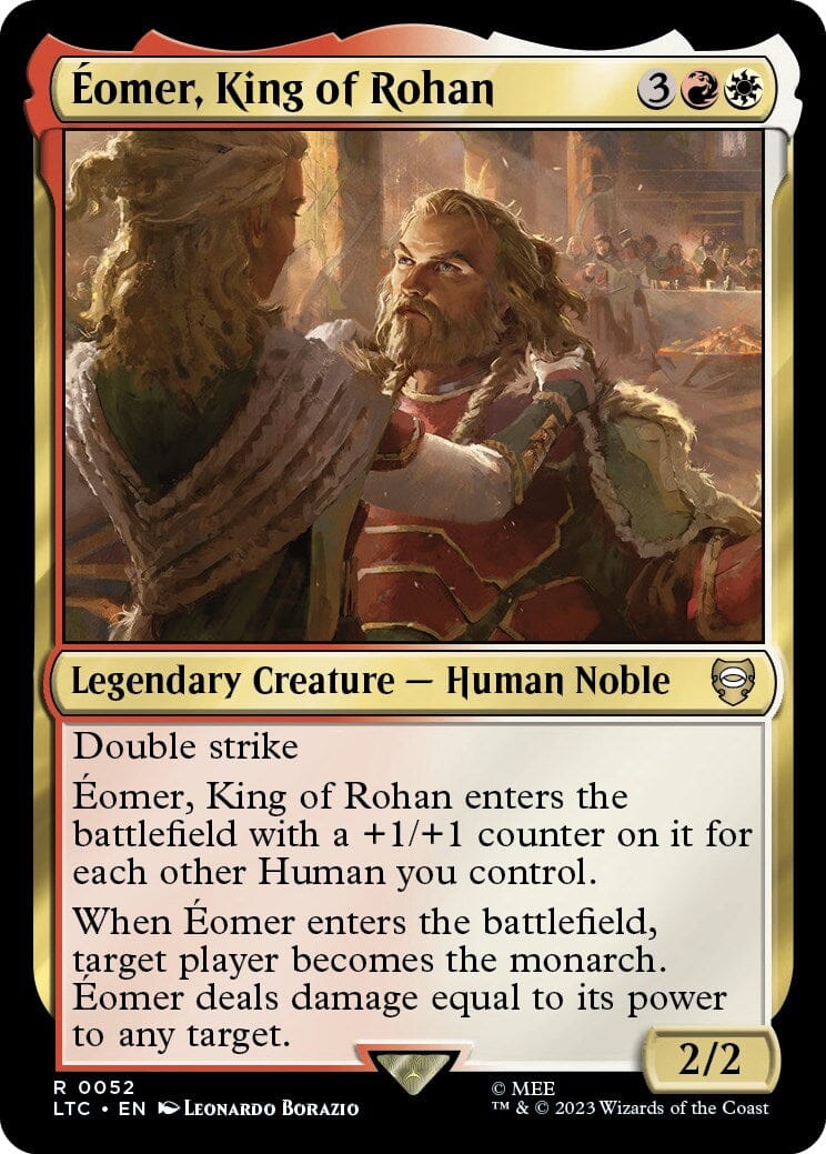 Eomer, King of Rohan [The Lord of the Rings: Tales of Middle-Earth Commander] MTG Single Magic: The Gathering  | Multizone: Comics And Games