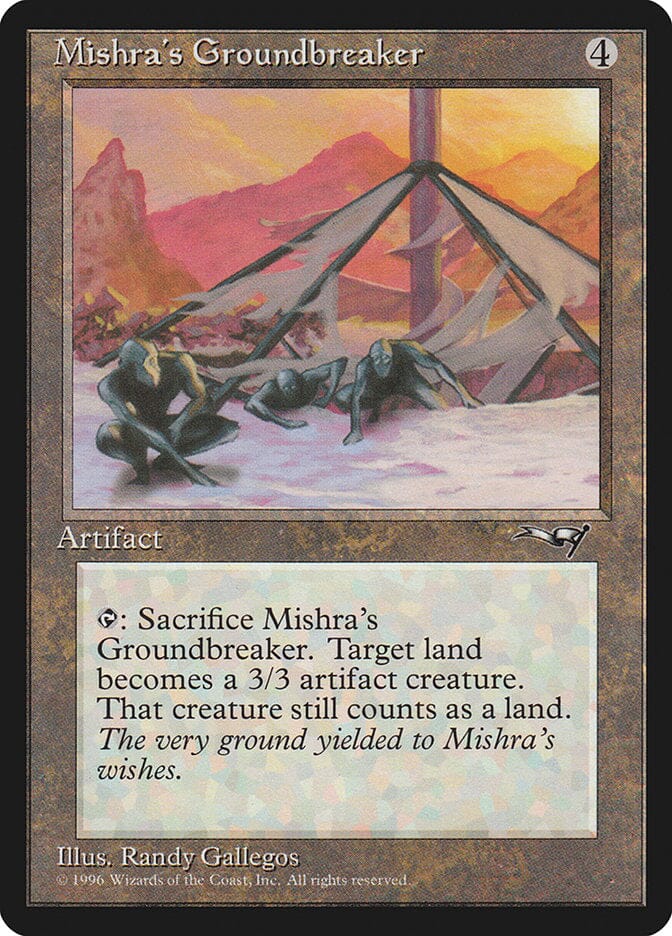 Mishra's Groundbreaker [Alliances] MTG Single Magic: The Gathering  | Multizone: Comics And Games