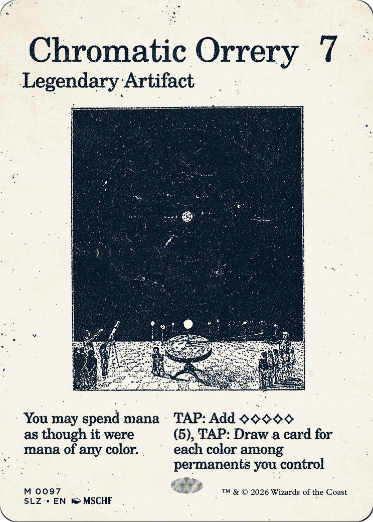 Chromatic Orrery (0097) [Secret Lair x MSCHF: The Zeta Set] | Multizone: Comics And Games