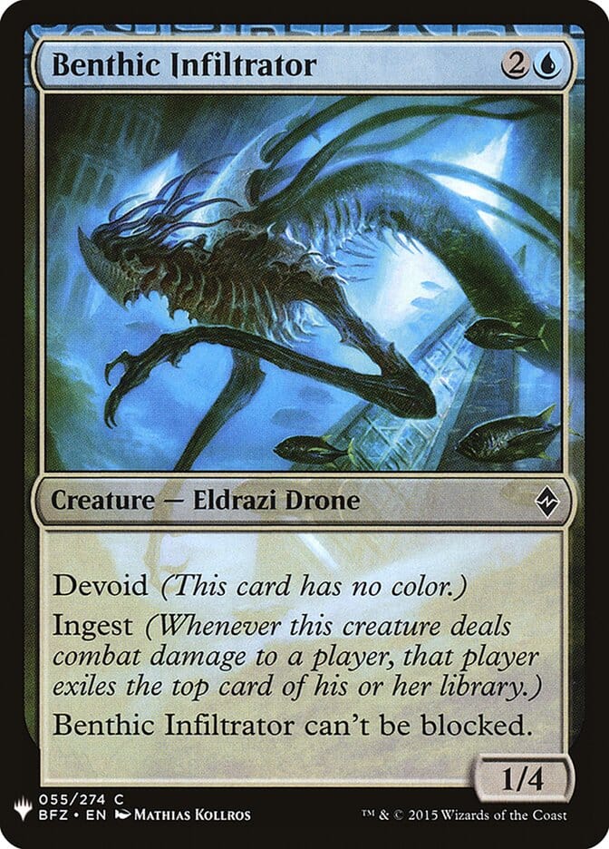 Benthic Infiltrator [Mystery Booster] MTG Single Magic: The Gathering  | Multizone: Comics And Games
