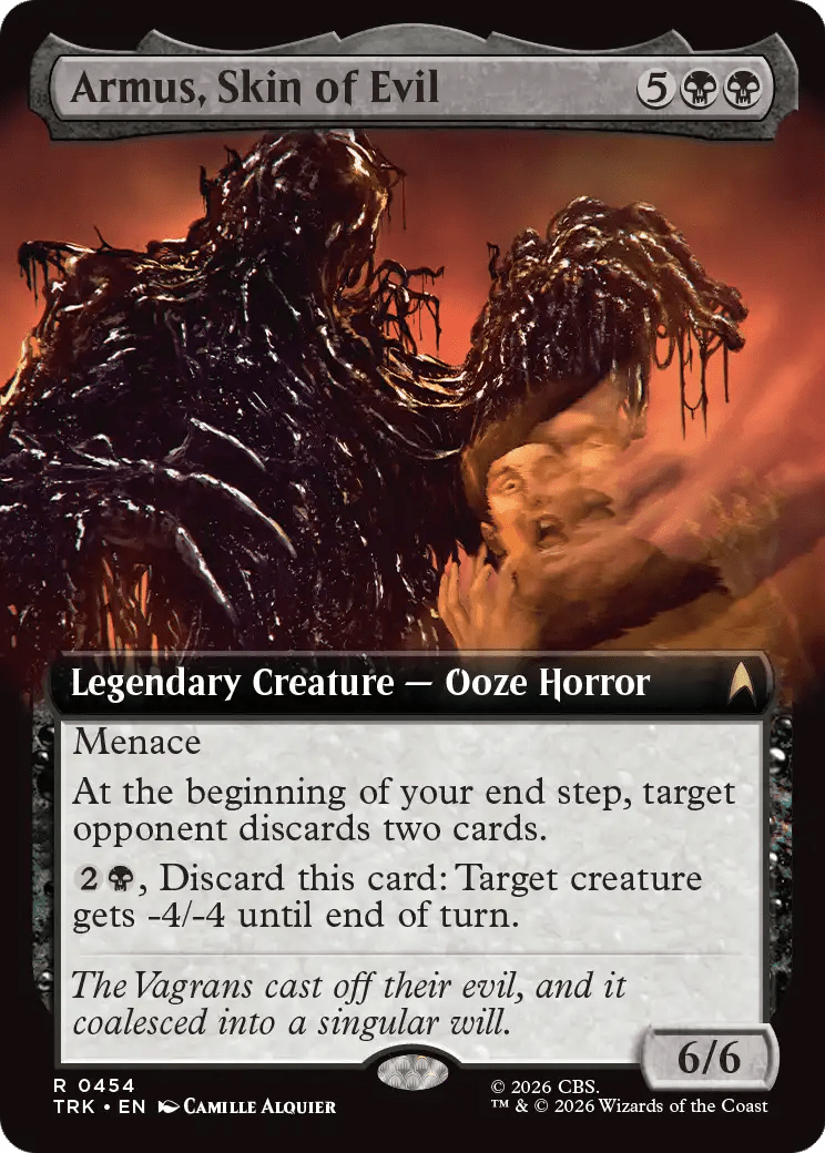 Armus, Skin of Evil (Extended Art) [Star Trek] MTG Single Magic: The Gathering  | Multizone: Comics And Games