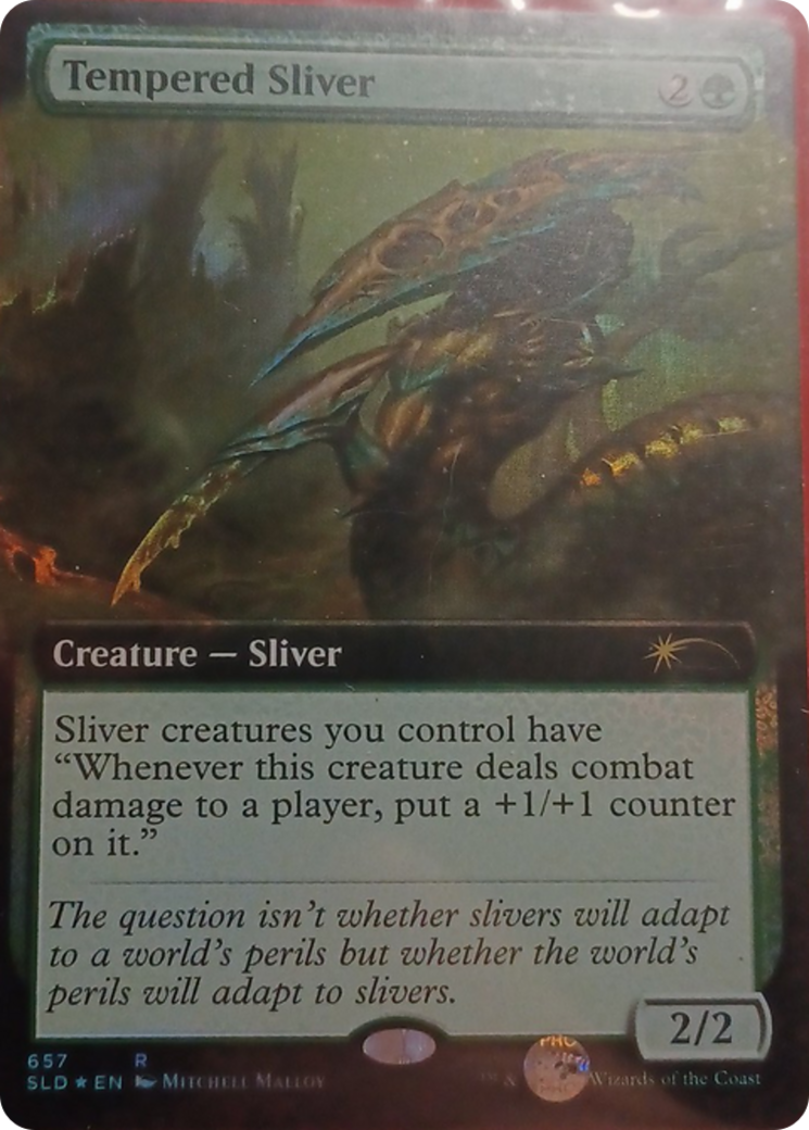 Tempered Sliver (Extended Art) [Secret Lair Drop Promos] | Multizone: Comics And Games