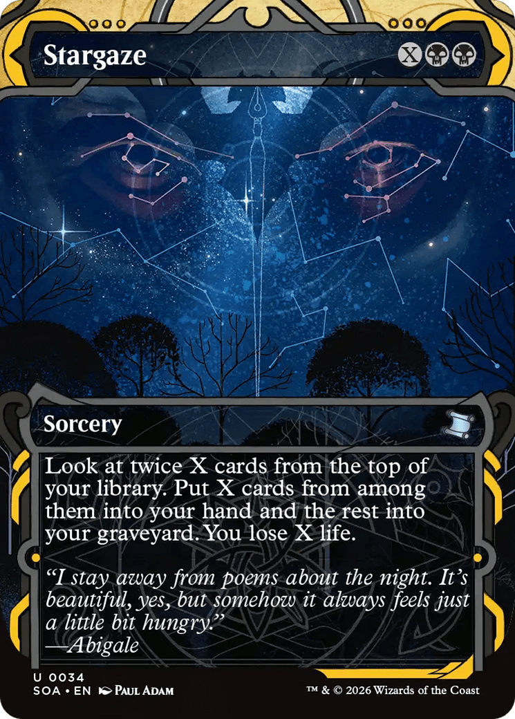 Stargaze [Secrets of Strixhaven: Mystical Archive] MTG Single Magic: The Gathering  | Multizone: Comics And Games