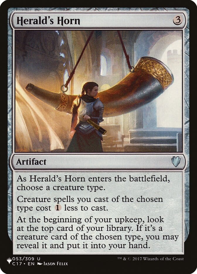Herald's Horn [The List] MTG Single Magic: The Gathering  | Multizone: Comics And Games