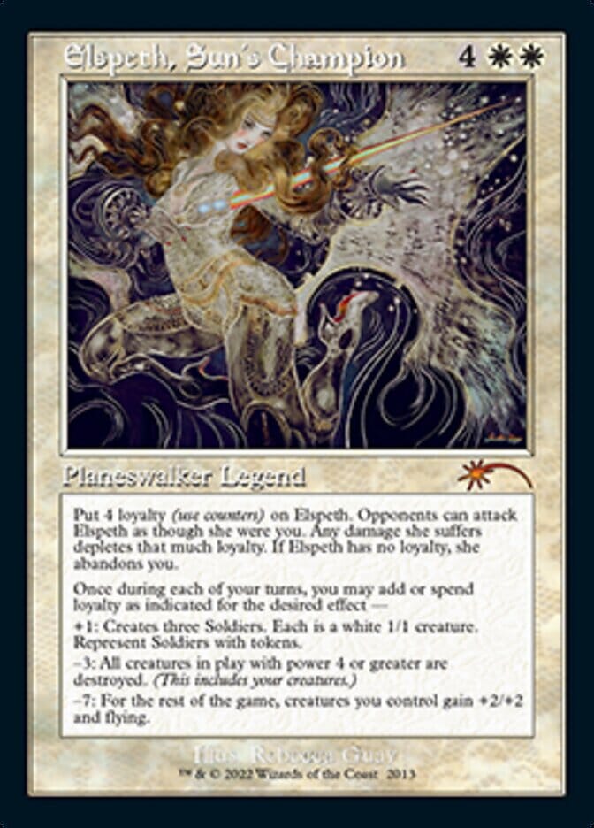 Elspeth, Sun's Champion (Retro) (2013) [Secret Lair Countdown Kit] MTG Single Magic: The Gathering  | Multizone: Comics And Games