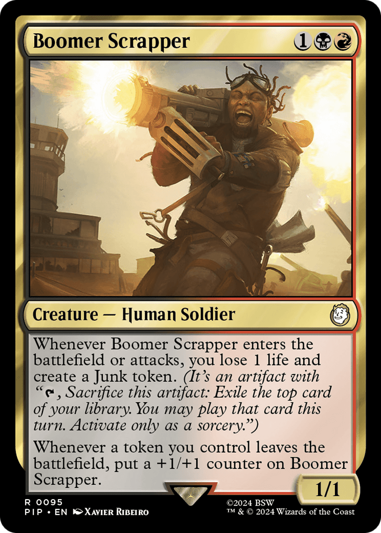 Boomer Scrapper [Fallout] MTG Single Magic: The Gathering  | Multizone: Comics And Games