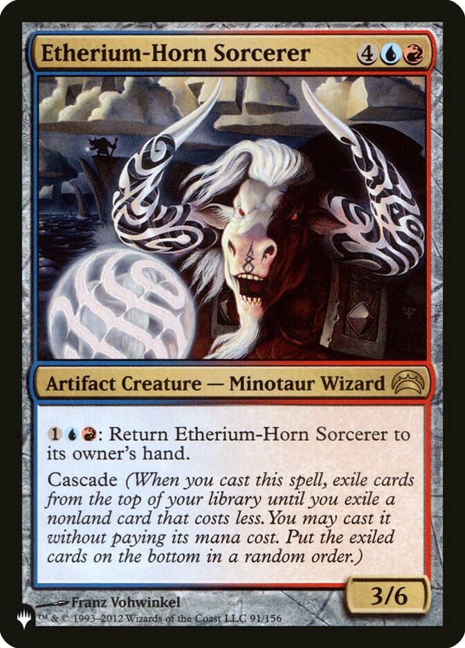 Etherium-Horn Sorcerer [The List] MTG Single Magic: The Gathering  | Multizone: Comics And Games