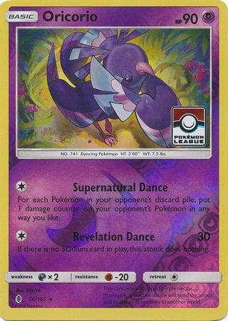 Oricorio (56/145) (League Promo) [Sun & Moon: Guardians Rising] Pokemon Single Pokémon  | Multizone: Comics And Games
