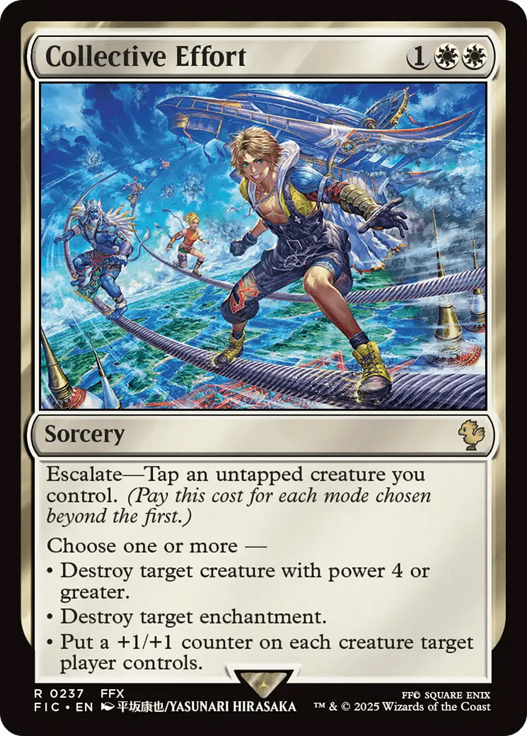 Collective Effort [FINAL FANTASY Commander] MTG Single Magic: The Gathering  | Multizone: Comics And Games