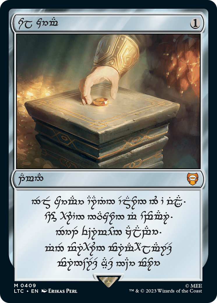 Sol Ring (409) (Dwarven) [The Lord of the Rings: Tales of Middle-Earth Commander] MTG Single Magic: The Gathering  | Multizone: Comics And Games