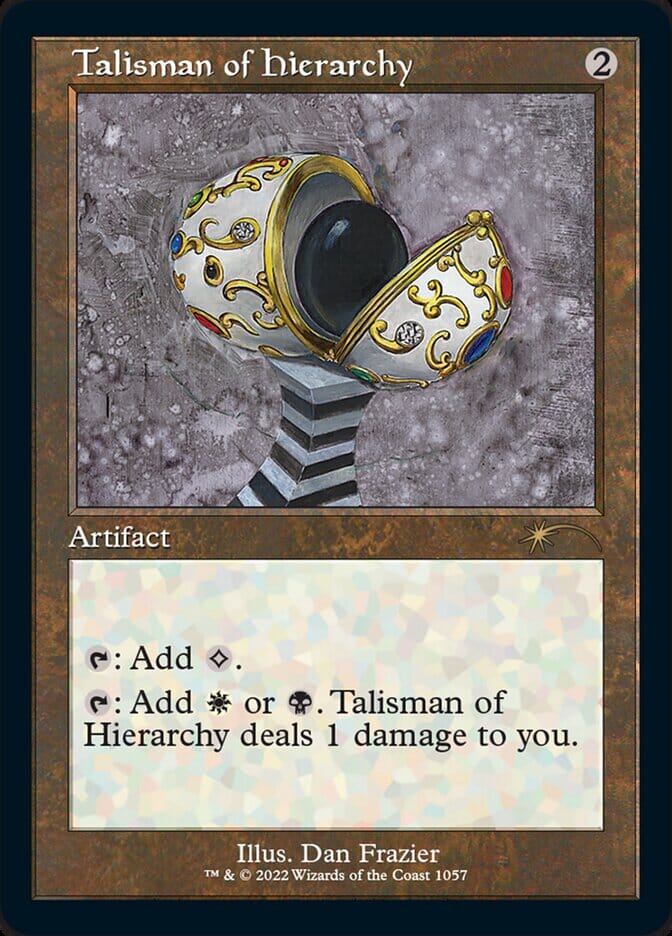 Talisman of Hierarchy [Secret Lair Drop Series] MTG Single Magic: The Gathering  | Multizone: Comics And Games