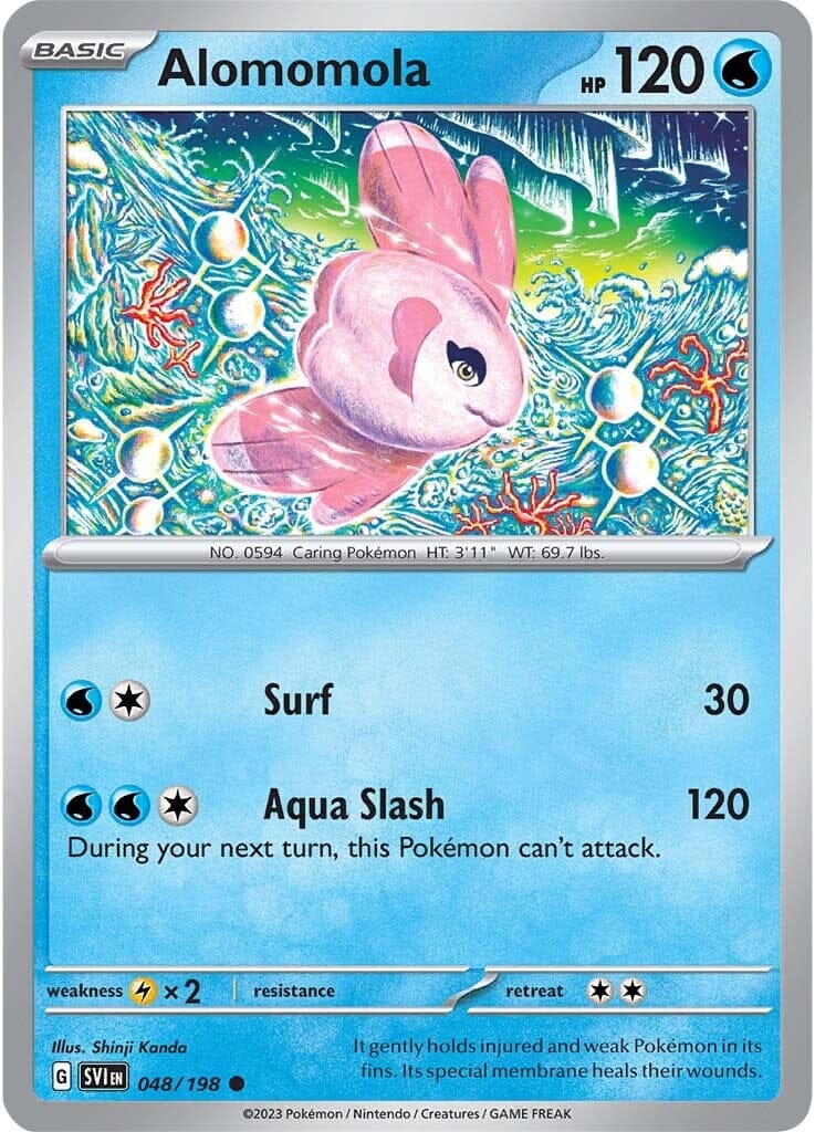 Alomomola (048/198) [Scarlet & Violet: Base Set] Pokemon Single Pokémon  | Multizone: Comics And Games