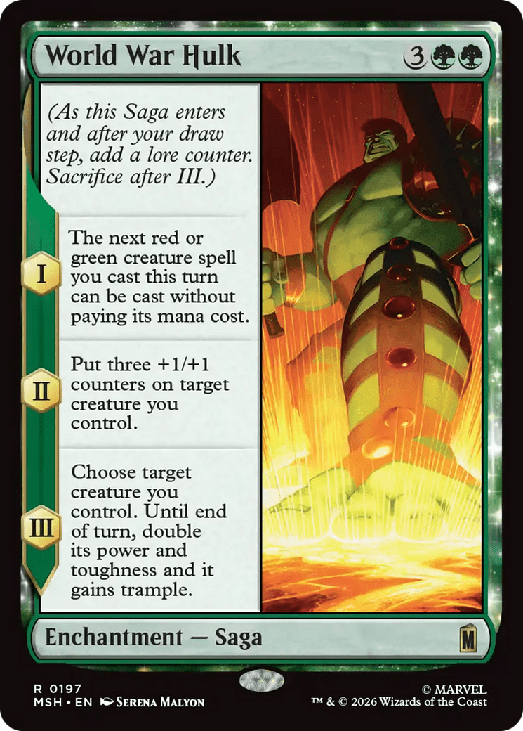 World War Hulk [Marvel Super Heroes] MTG Single Magic: The Gathering  | Multizone: Comics And Games