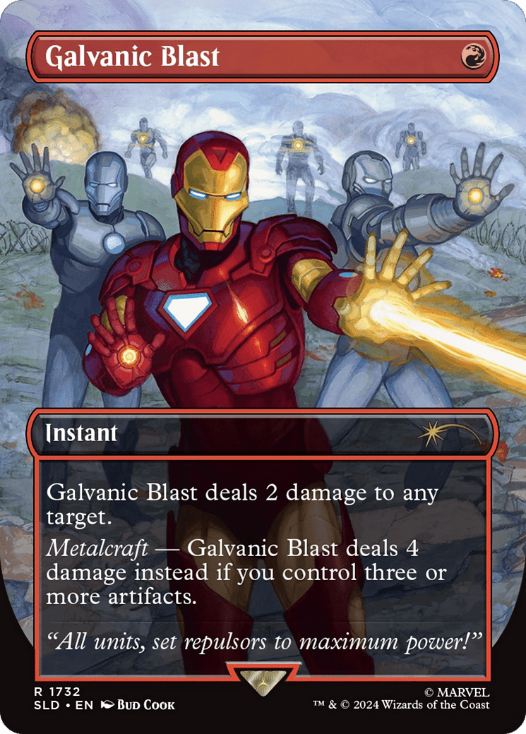 Galvanic Blast (Rainbow Foil) [Secret Lair Drop Series] MTG Single Magic: The Gathering  | Multizone: Comics And Games