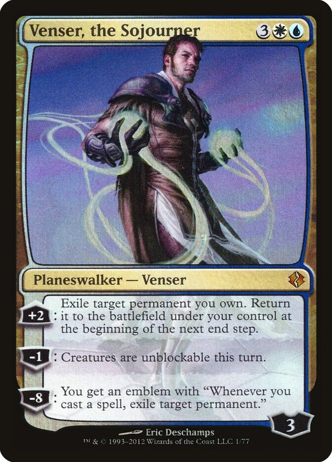 Venser, the Sojourner [Duel Decks: Venser vs. Koth] MTG Single Magic: The Gathering  | Multizone: Comics And Games