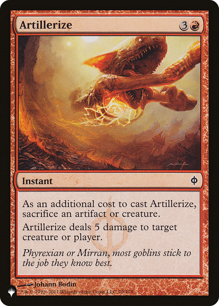 Artillerize [The List] MTG Single Magic: The Gathering  | Multizone: Comics And Games