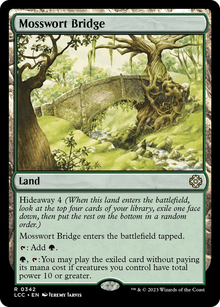 Mosswort Bridge [The Lost Caverns of Ixalan Commander] MTG Single Magic: The Gathering  | Multizone: Comics And Games