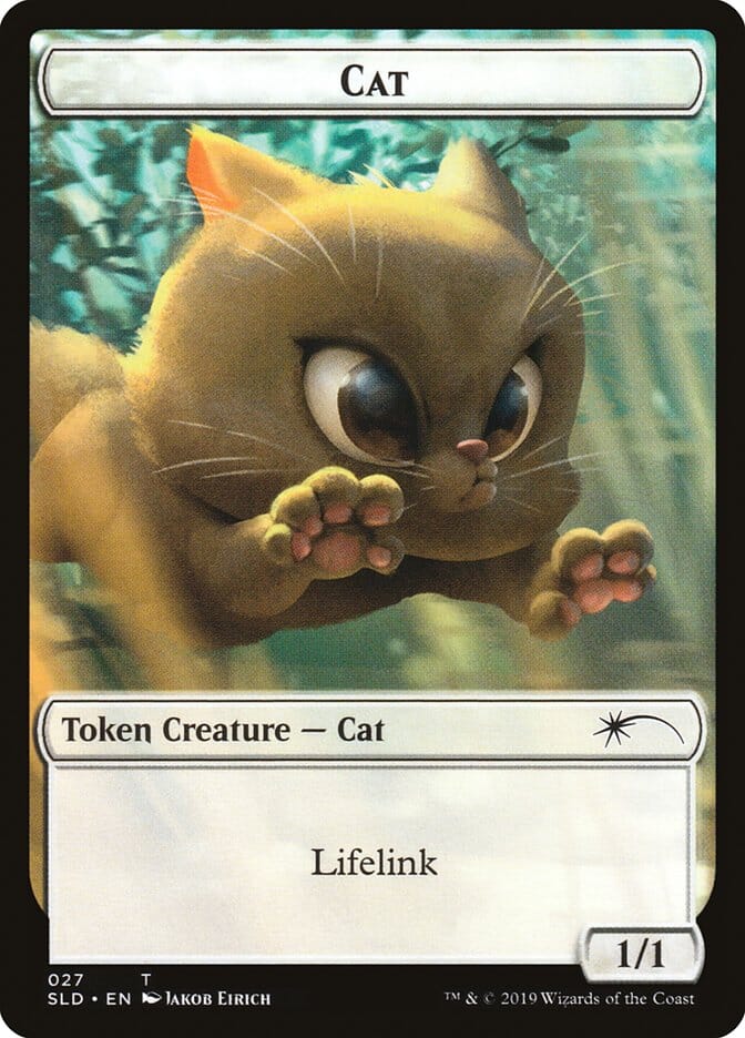 Cat (27) // Cat (28) Double-Sided Token [Secret Lair Drop Series] MTG Single Magic: The Gathering  | Multizone: Comics And Games