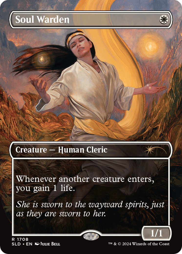 Soul Warden (Rainbow Foil) [Secret Lair Drop Series] MTG Single Magic: The Gathering  | Multizone: Comics And Games
