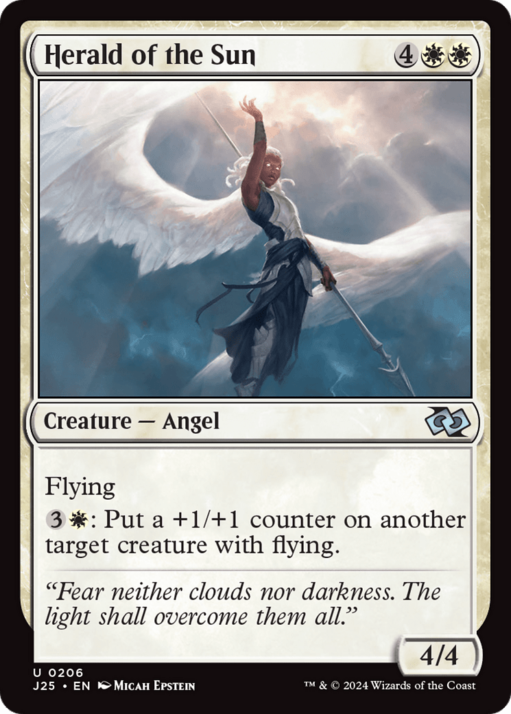 Herald of the Sun [Foundations Jumpstart] MTG Single Magic: The Gathering  | Multizone: Comics And Games