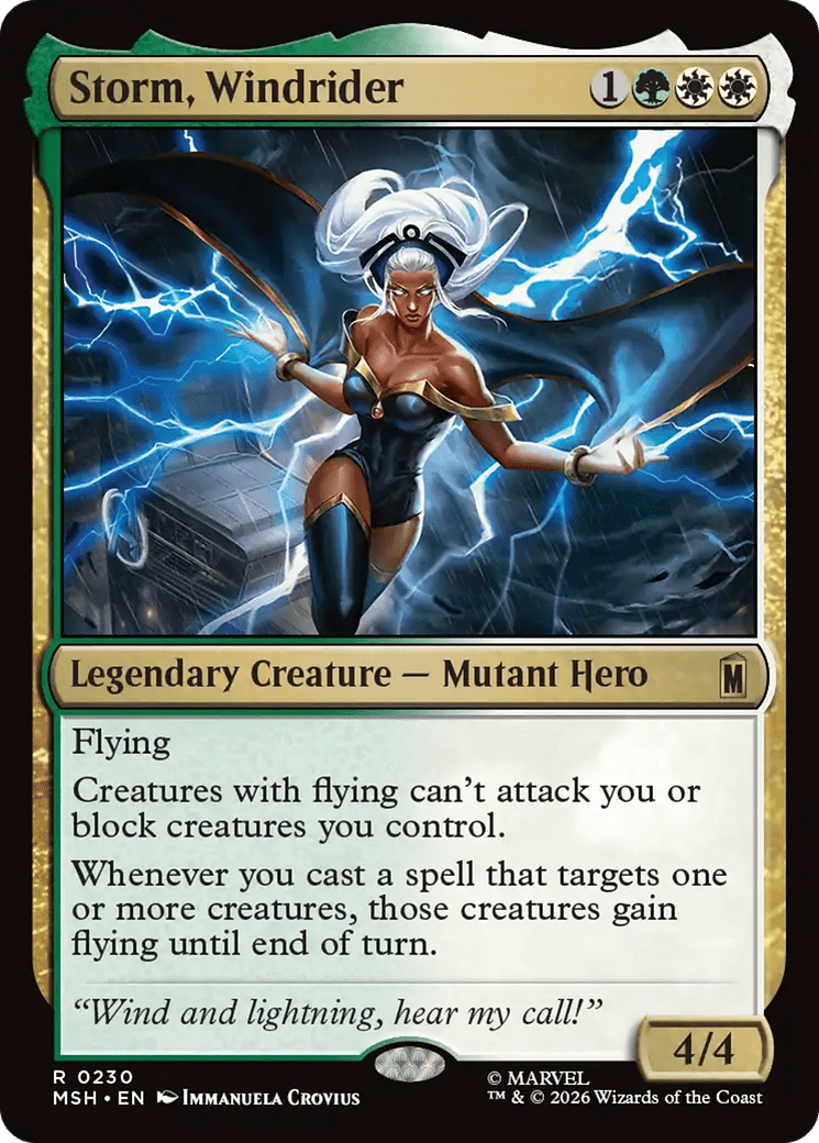 Storm, Windrider [Marvel Super Heroes] MTG Single Magic: The Gathering  | Multizone: Comics And Games