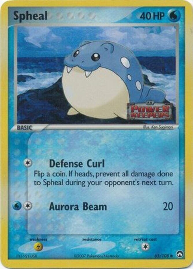 Spheal (65/108) (Stamped) [EX: Power Keepers] Pokemon Single Pokémon  | Multizone: Comics And Games