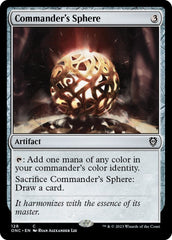 Commander's Sphere [Phyrexia: All Will Be One Commander] MTG Single Magic: The Gathering  | Multizone: Comics And Games