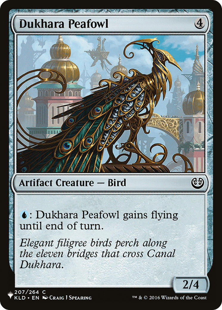 Dukhara Peafowl [The List] MTG Single Magic: The Gathering  | Multizone: Comics And Games