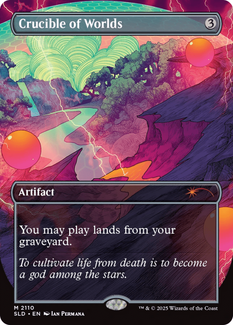 Crucible of Worlds [Secret Lair Drop Series] MTG Single Magic: The Gathering  | Multizone: Comics And Games