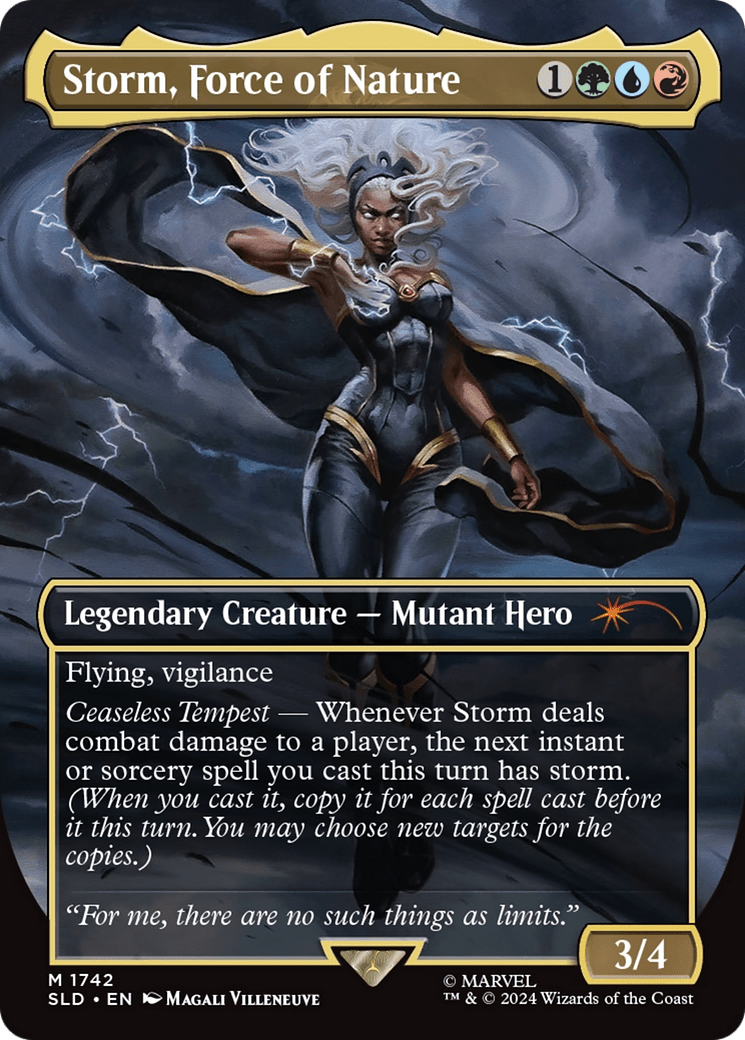 Storm, Force of Nature [Secret Lair Drop Series] MTG Single Magic: The Gathering  | Multizone: Comics And Games