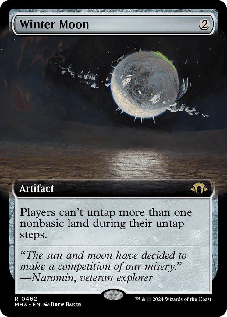 Winter Moon (Extended Art) [Modern Horizons 3] MTG Single Magic: The Gathering  | Multizone: Comics And Games