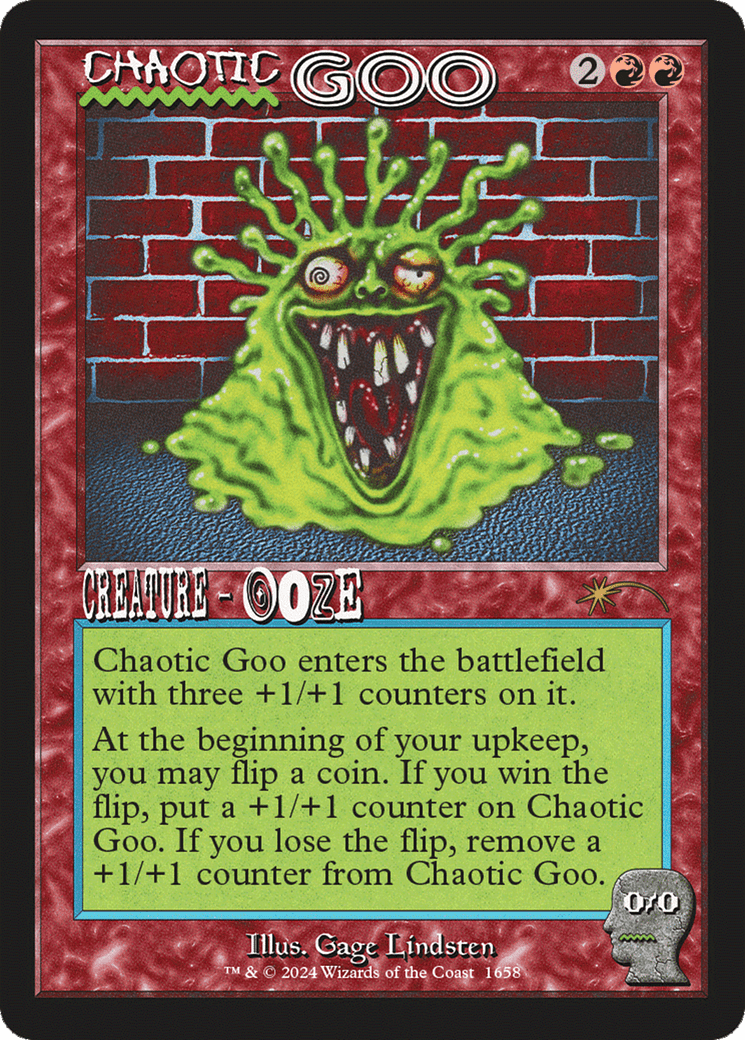 Chaotic Goo (Rainbow Foil) [Secret Lair Drop Series] MTG Single Magic: The Gathering  | Multizone: Comics And Games