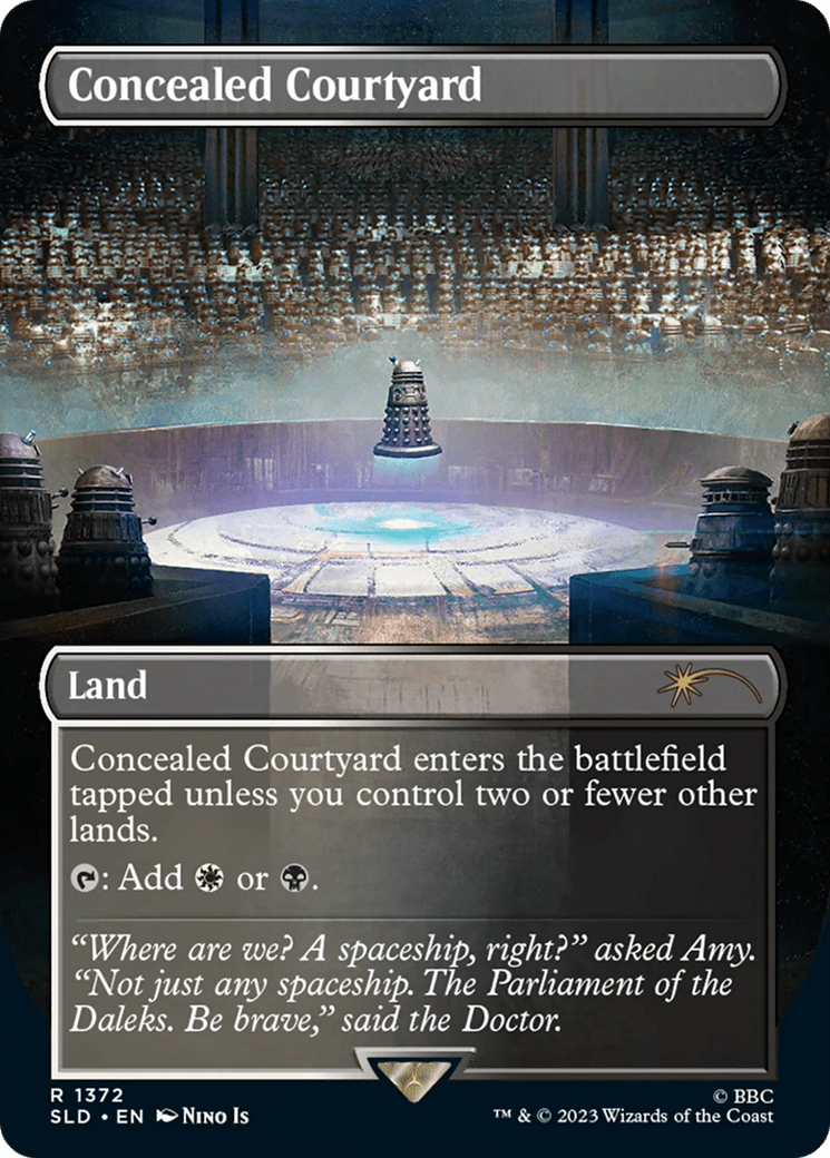 Concealed Courtyard [Secret Lair Drop Series] MTG Single Magic: The Gathering  | Multizone: Comics And Games