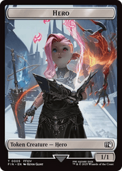 Hero (0005) // Treasure Double-Sided Token [FINAL FANTASY Tokens] MTG Single Magic: The Gathering  | Multizone: Comics And Games