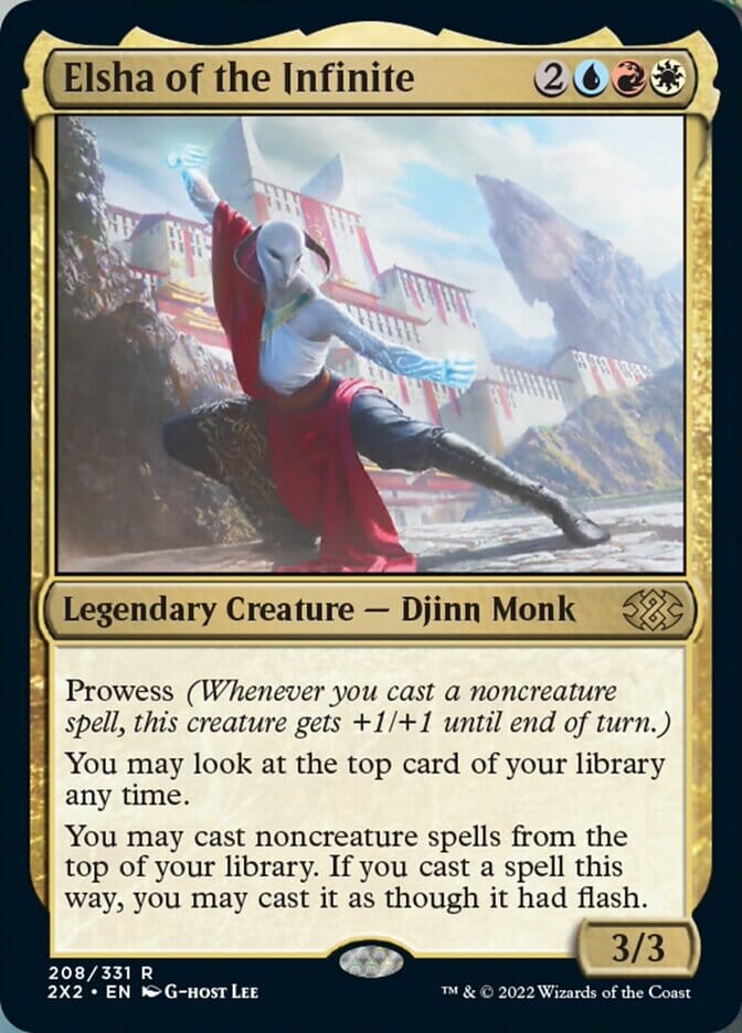 Elsha of the Infinite [Double Masters 2022] MTG Single Magic: The Gathering  | Multizone: Comics And Games