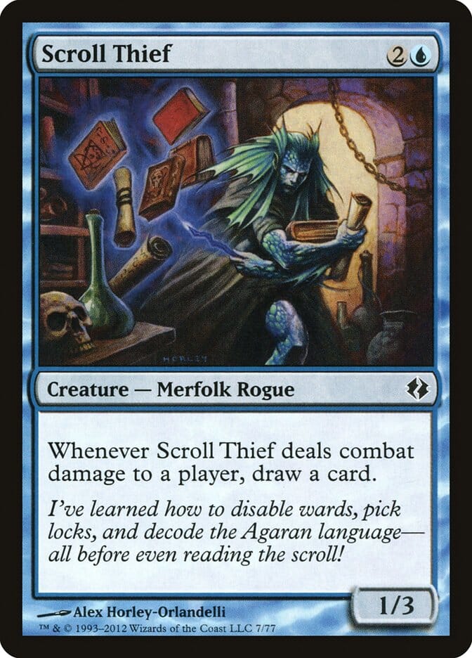 Scroll Thief [Duel Decks: Venser vs. Koth] MTG Single Magic: The Gathering  | Multizone: Comics And Games