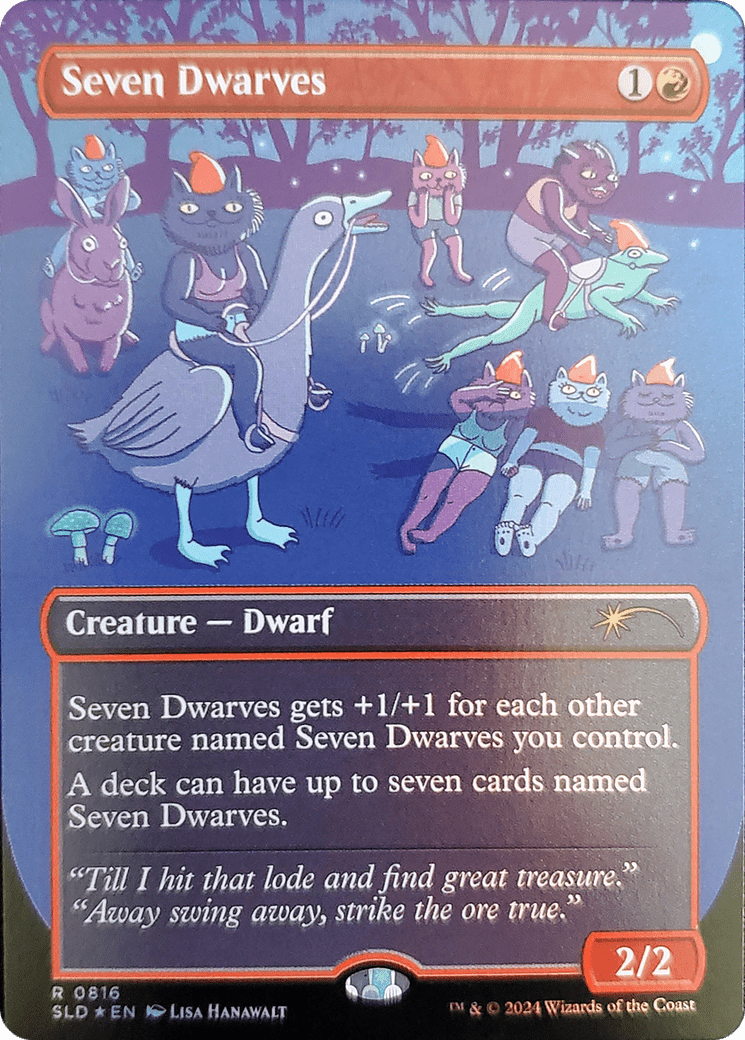 Seven Dwarves (0816) [Secret Lair Drop Series] MTG Single Magic: The Gathering  | Multizone: Comics And Games