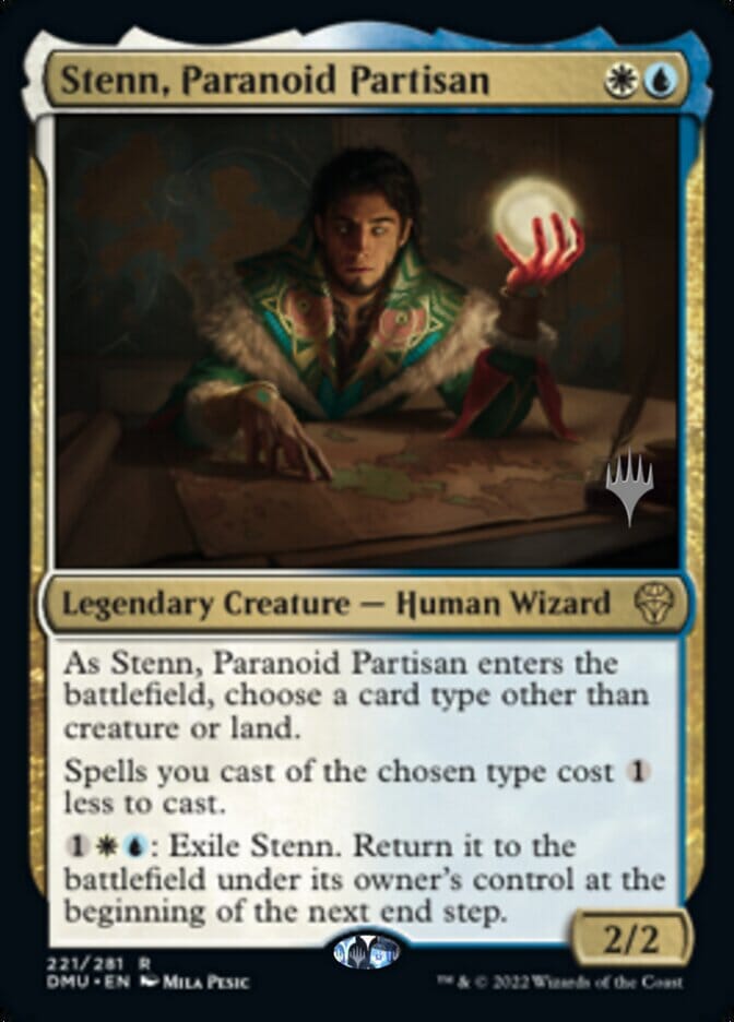 Stenn, Paranoid Partisan (Promo Pack) [Dominaria United Promos] MTG Single Magic: The Gathering  | Multizone: Comics And Games