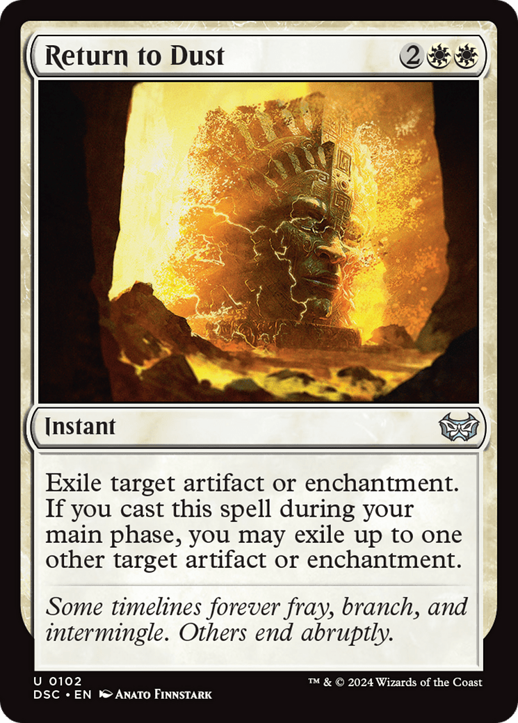 Return to Dust [Duskmourn: House of Horror Commander] MTG Single Magic: The Gathering  | Multizone: Comics And Games