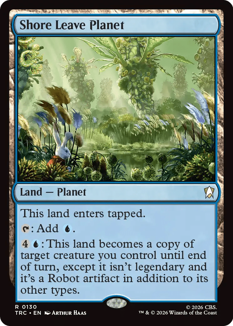 Shore Leave Planet [Star Trek Commander] MTG Single Magic: The Gathering  | Multizone: Comics And Games