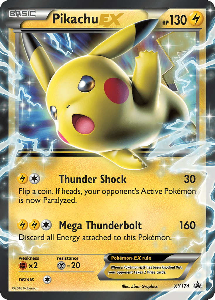 Pikachu EX (XY174) [XY: Black Star Promos] Pokemon Single Pokémon  | Multizone: Comics And Games