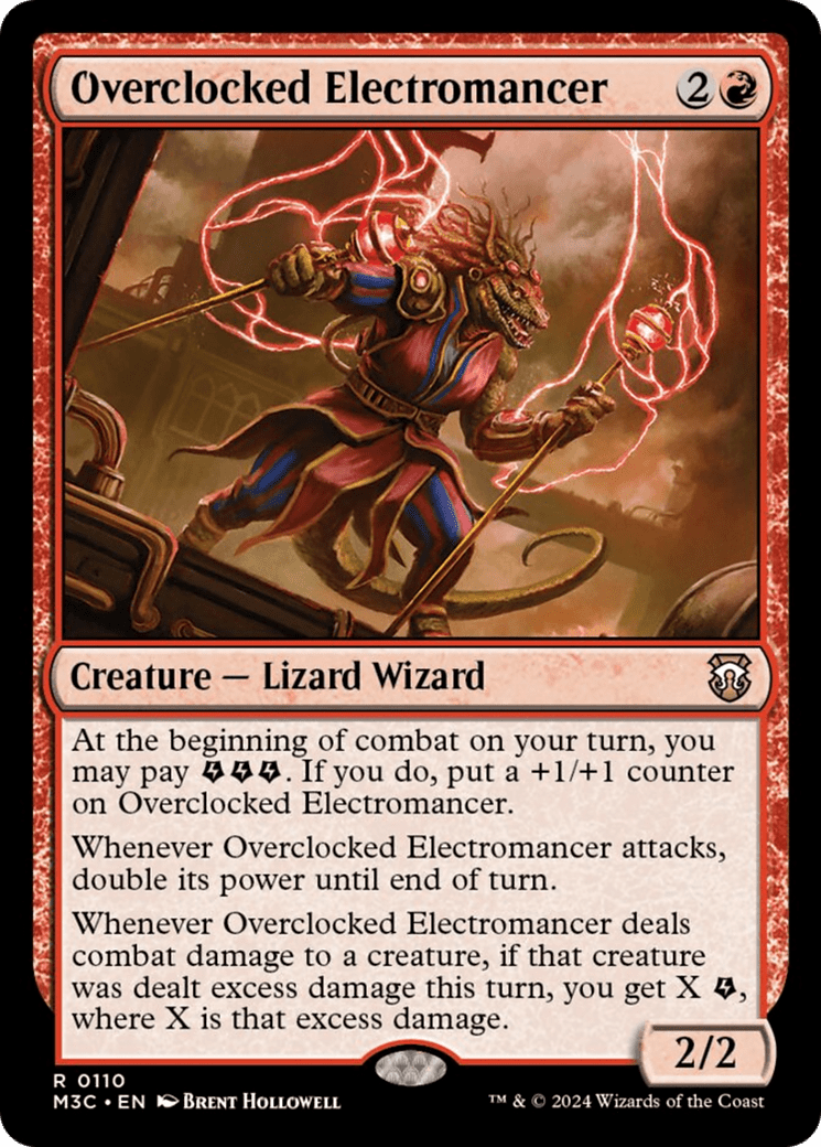 Overclocked Electromancer [Modern Horizons 3 Commander] MTG Single Magic: The Gathering  | Multizone: Comics And Games